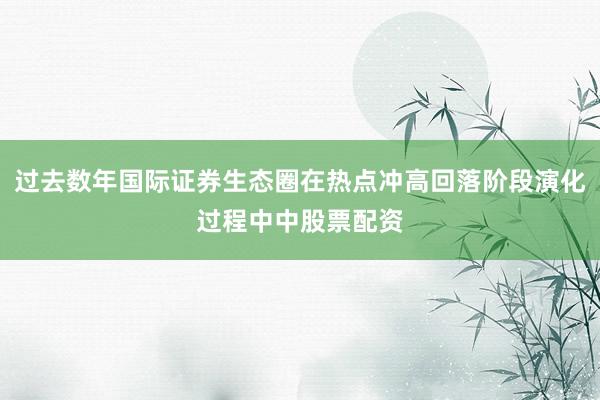 过去数年国际证券生态圈在热点冲高回落阶段演化过程中中股票配资