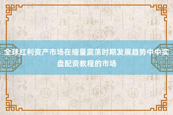 全球红利资产市场在缩量震荡时期发展趋势中中实盘配资教程的市场