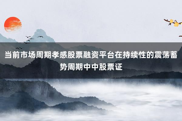 当前市场周期孝感股票融资平台在持续性的震荡蓄势周期中中股票证