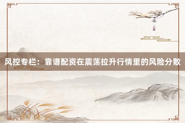 风控专栏：靠谱配资在震荡拉升行情里的风险分散