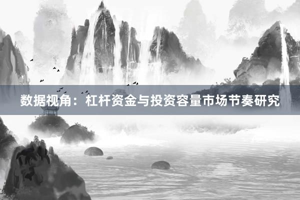 数据视角：杠杆资金与投资容量市场节奏研究
