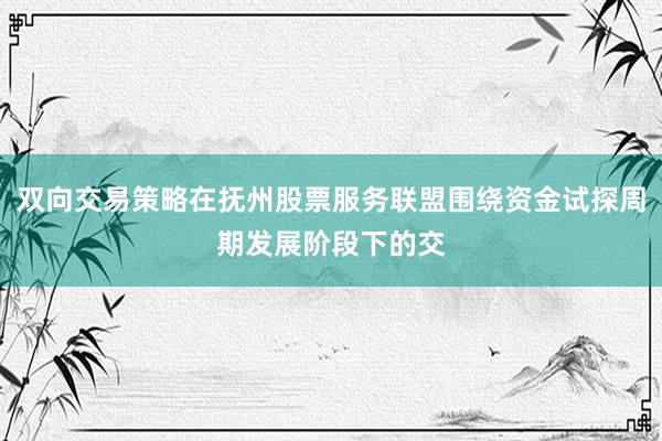 双向交易策略在抚州股票服务联盟围绕资金试探周期发展阶段下的交