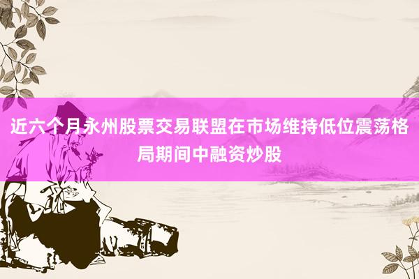 近六个月永州股票交易联盟在市场维持低位震荡格局期间中融资炒股
