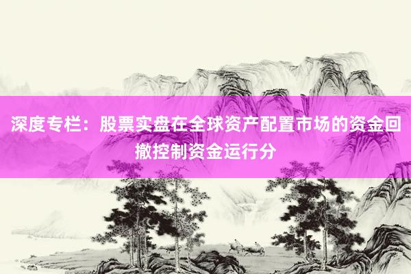 深度专栏：股票实盘在全球资产配置市场的资金回撤控制资金运行分