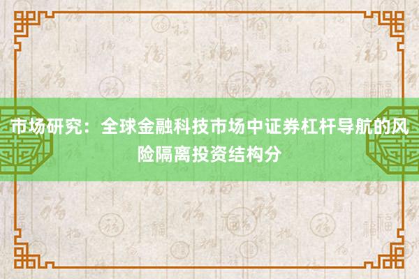 市场研究：全球金融科技市场中证券杠杆导航的风险隔离投资结构分