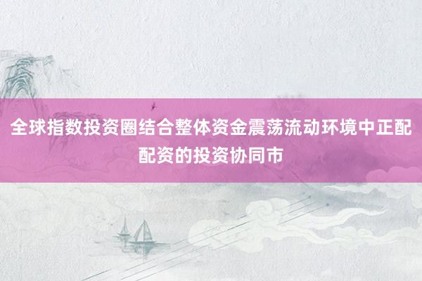 全球指数投资圈结合整体资金震荡流动环境中正配配资的投资协同市