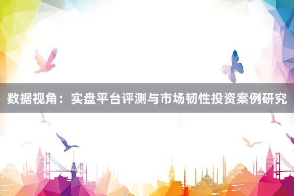 数据视角：实盘平台评测与市场韧性投资案例研究