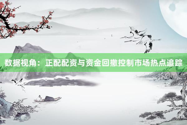 数据视角：正配配资与资金回撤控制市场热点追踪