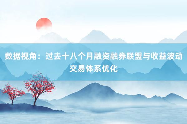 数据视角：过去十八个月融资融券联盟与收益波动交易体系优化