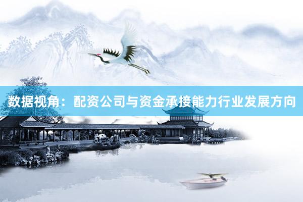 数据视角：配资公司与资金承接能力行业发展方向