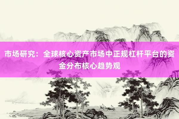 市场研究：全球核心资产市场中正规杠杆平台的资金分布核心趋势观