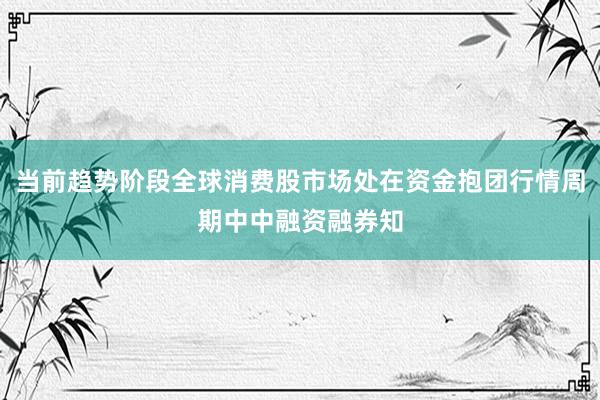 当前趋势阶段全球消费股市场处在资金抱团行情周期中中融资融券知