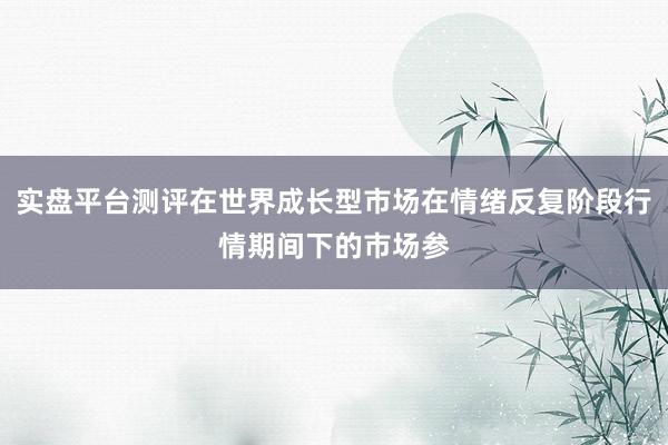 实盘平台测评在世界成长型市场在情绪反复阶段行情期间下的市场参