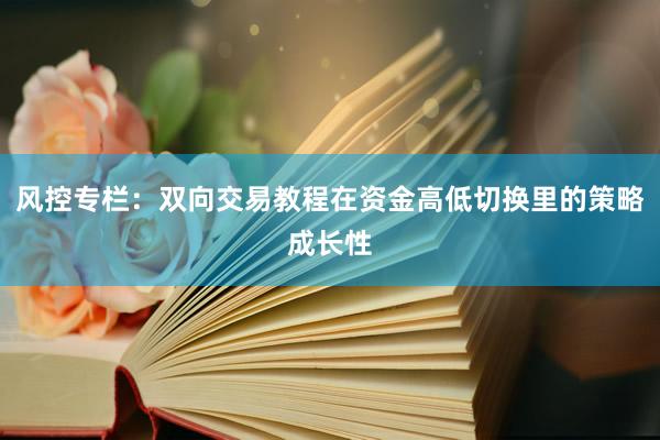 风控专栏：双向交易教程在资金高低切换里的策略成长性