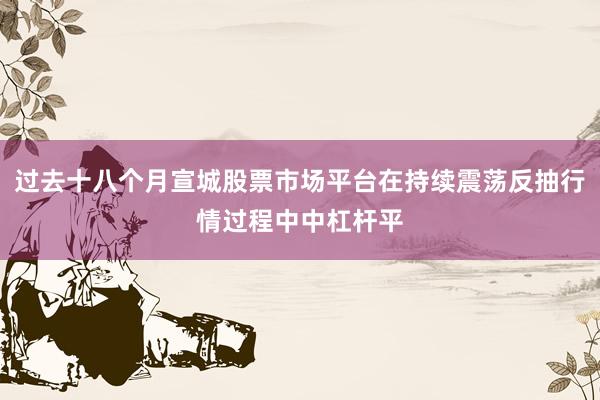 过去十八个月宣城股票市场平台在持续震荡反抽行情过程中中杠杆平