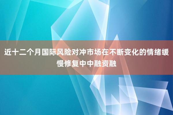 近十二个月国际风险对冲市场在不断变化的情绪缓慢修复中中融资融