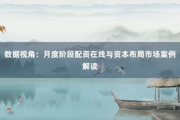 数据视角：月度阶段配资在线与资本布局市场案例解读