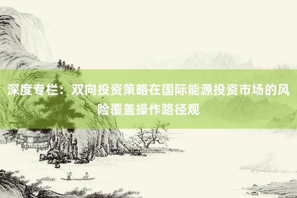 深度专栏：双向投资策略在国际能源投资市场的风险覆盖操作路径观