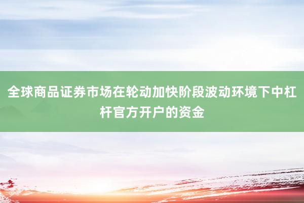 全球商品证券市场在轮动加快阶段波动环境下中杠杆官方开户的资金