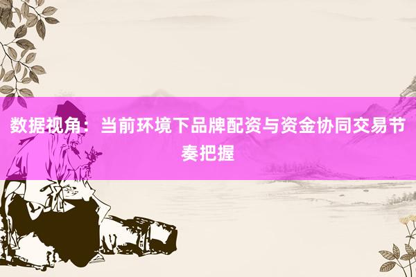 数据视角：当前环境下品牌配资与资金协同交易节奏把握