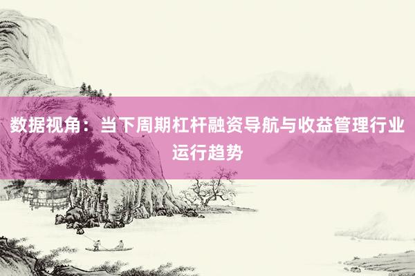 数据视角：当下周期杠杆融资导航与收益管理行业运行趋势