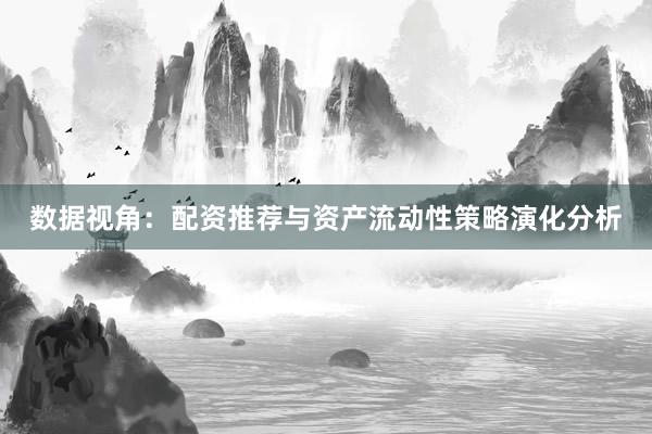 数据视角：配资推荐与资产流动性策略演化分析