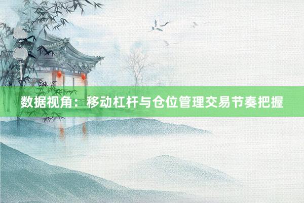 数据视角：移动杠杆与仓位管理交易节奏把握
