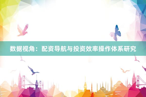 数据视角:配资导航与投资效率操作体系研究