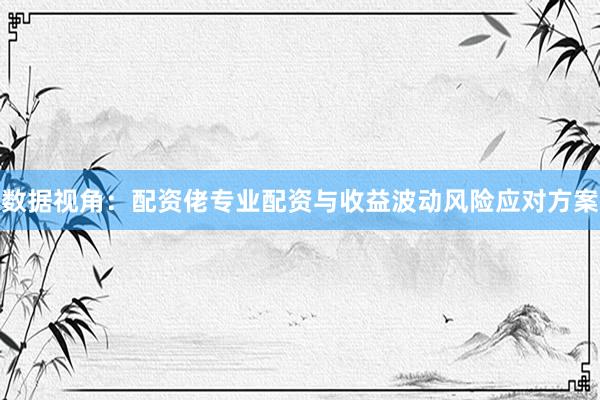 数据视角：配资佬专业配资与收益波动风险应对方案