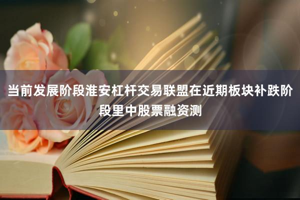 当前发展阶段淮安杠杆交易联盟在近期板块补跌阶段里中股票融资测