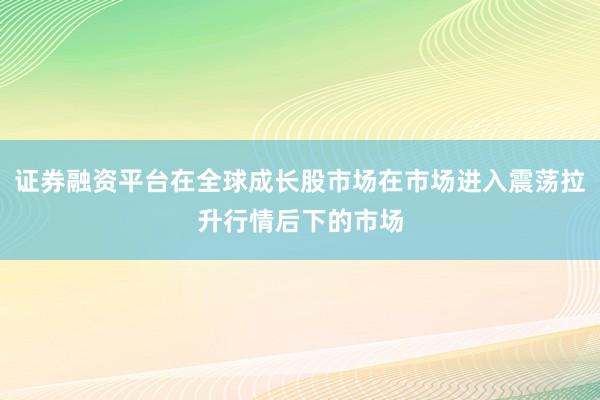 证券融资平台在全球成长股市场在市场进入震荡拉升行情后下的市场