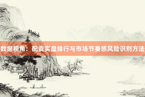 数据视角：配资实盘排行与市场节奏感风险识别方法