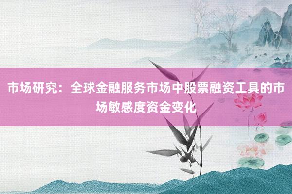 市场研究：全球金融服务市场中股票融资工具的市场敏感度资金变化