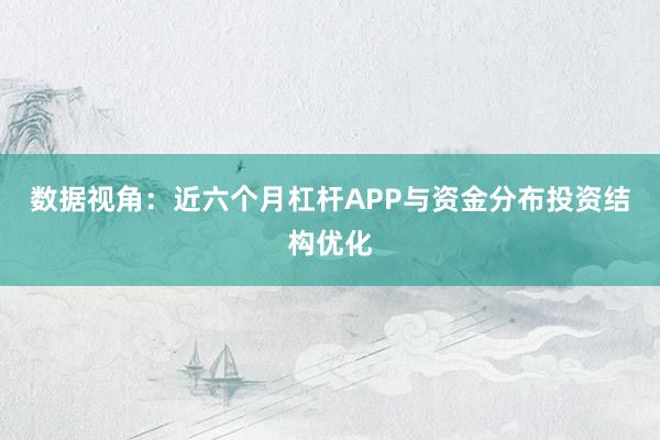 数据视角：近六个月杠杆APP与资金分布投资结构优化