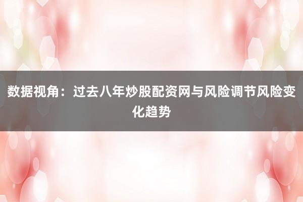 数据视角：过去八年炒股配资网与风险调节风险变化趋势