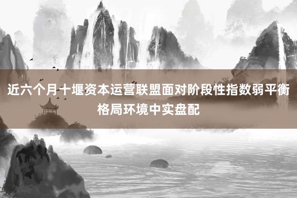 近六个月十堰资本运营联盟面对阶段性指数弱平衡格局环境中实盘配