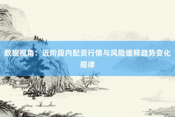 数据视角：近阶段内配资行情与风险缓释趋势变化规律