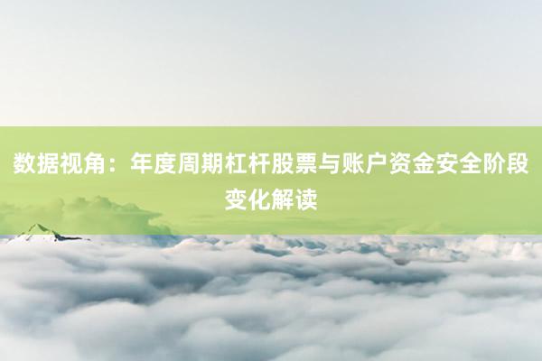 数据视角：年度周期杠杆股票与账户资金安全阶段变化解读