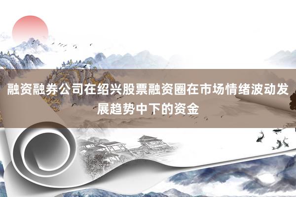 融资融券公司在绍兴股票融资圈在市场情绪波动发展趋势中下的资金