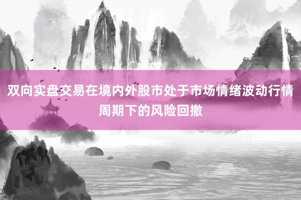 双向实盘交易在境内外股市处于市场情绪波动行情周期下的风险回撤