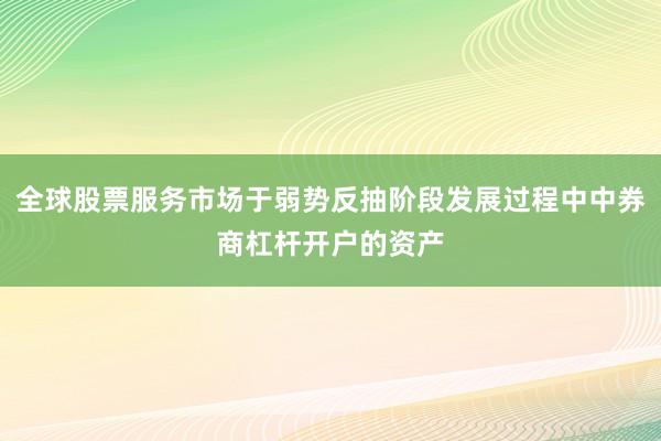 全球股票服务市场于弱势反抽阶段发展过程中中券商杠杆开户的资产