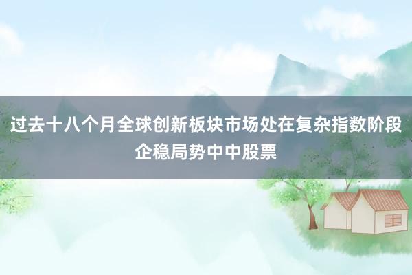过去十八个月全球创新板块市场处在复杂指数阶段企稳局势中中股票