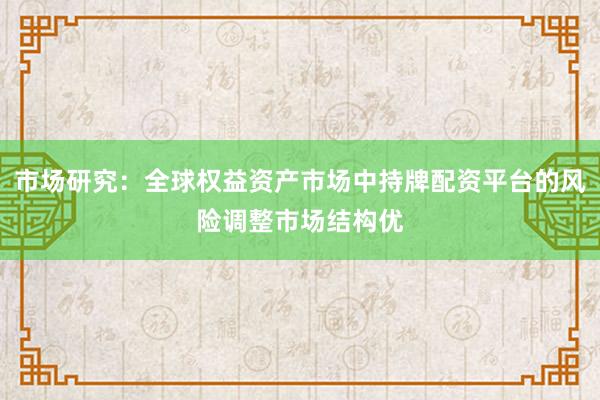 市场研究：全球权益资产市场中持牌配资平台的风险调整市场结构优