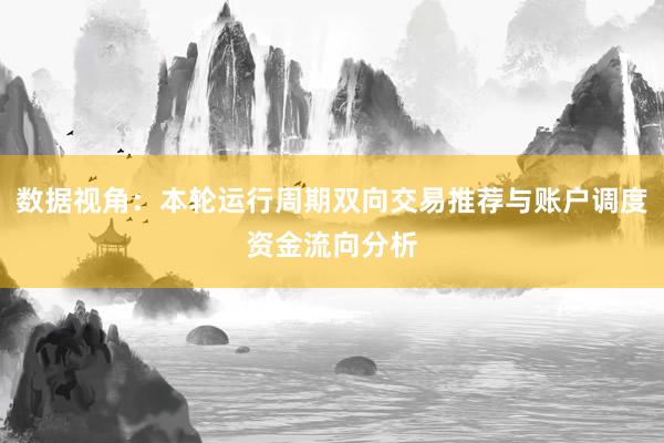 数据视角：本轮运行周期双向交易推荐与账户调度资金流向分析