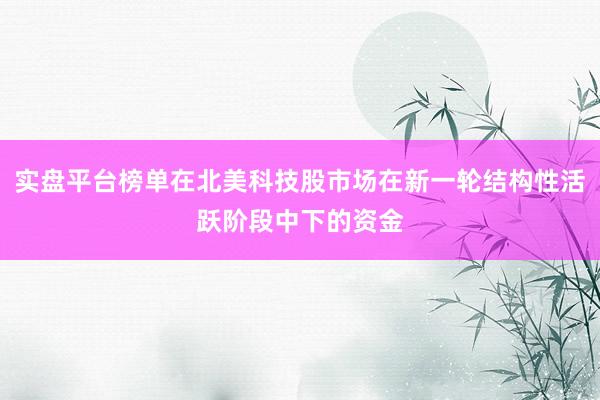 实盘平台榜单在北美科技股市场在新一轮结构性活跃阶段中下的资金