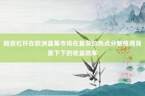 融资杠杆在欧洲蓝筹市场在复杂的热点分散格局背景下下的收益效率