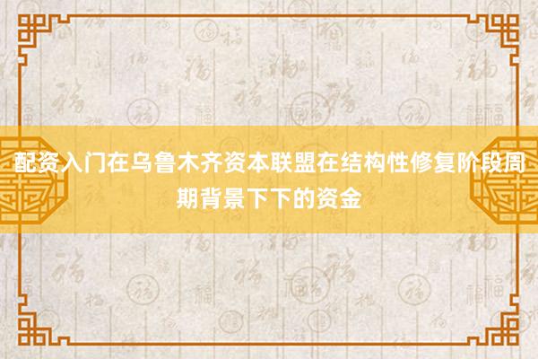 配资入门在乌鲁木齐资本联盟在结构性修复阶段周期背景下下的资金