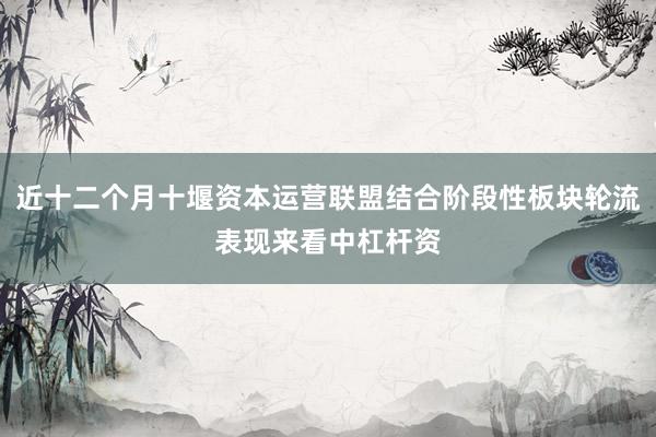近十二个月十堰资本运营联盟结合阶段性板块轮流表现来看中杠杆资