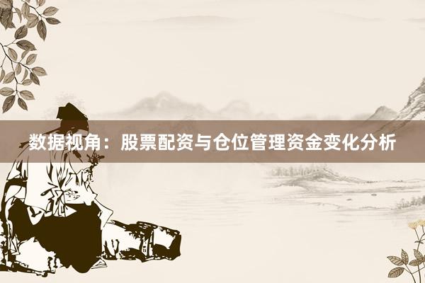 数据视角：股票配资与仓位管理资金变化分析