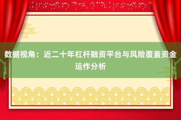 数据视角：近二十年杠杆融资平台与风险覆盖资金运作分析